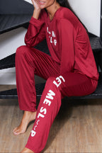 Pyjama Romy - Bordeaux