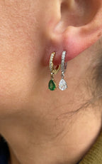 Boucles D'Oreilles Mono Drop