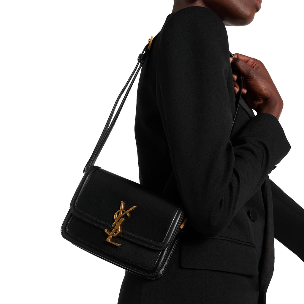 Saint Laurent - Solferino Small Shoulder Bag - Black