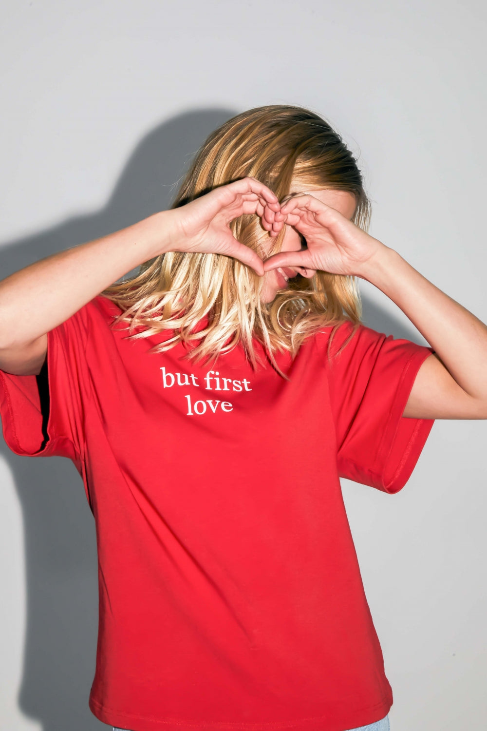 Le T-Shirt Collector Colette En Jersey De Coton Et Modal Rouge Fabriqué Au Portugal