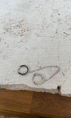 Boucles D'Oreilles Mono Strass Earring