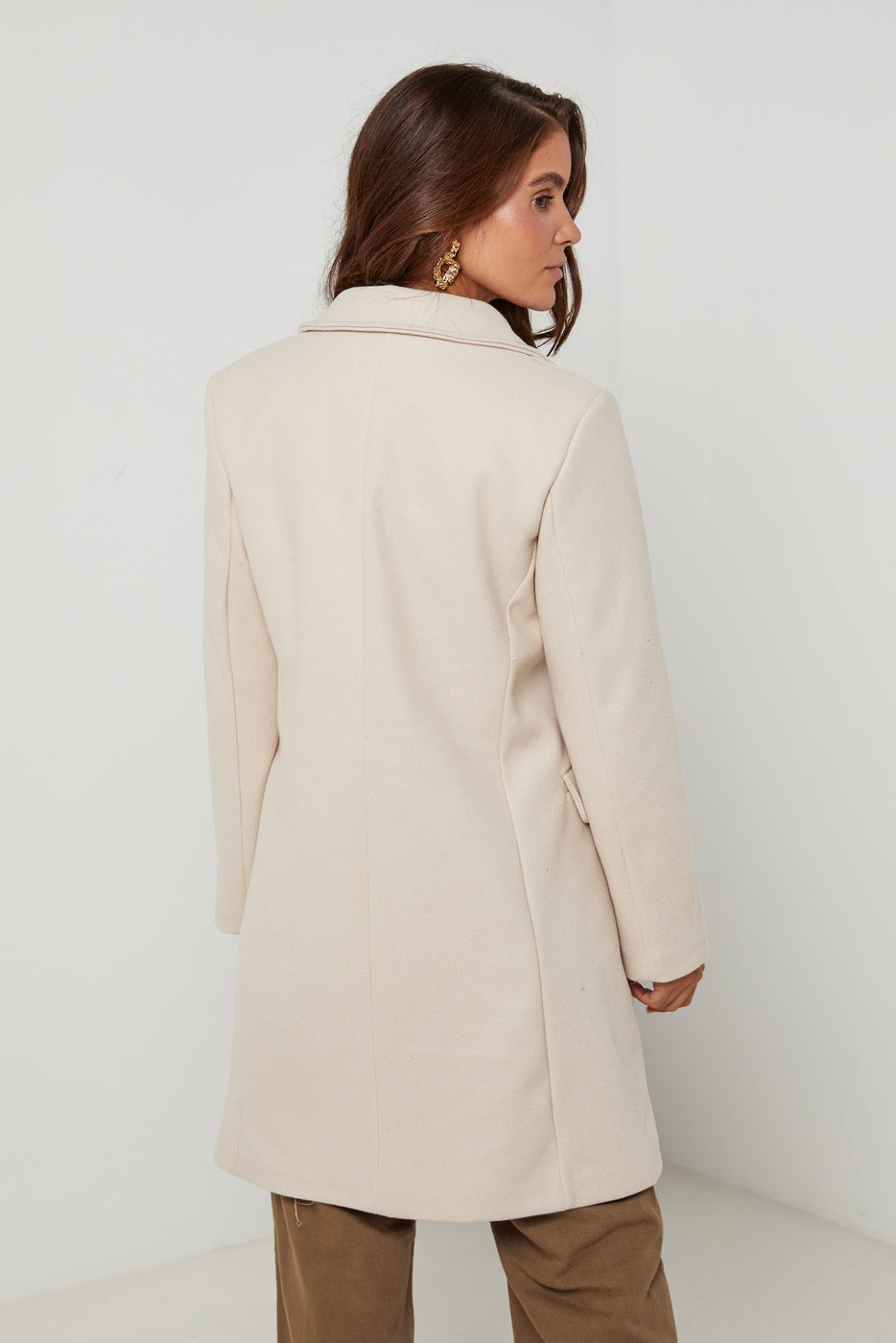 Manteau 99858B - Beige