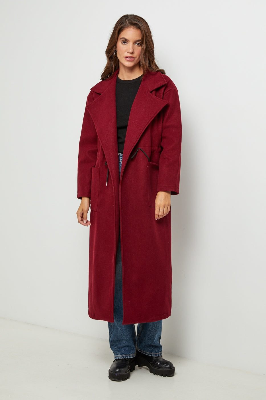 Manteau 99876 - Bordeaux