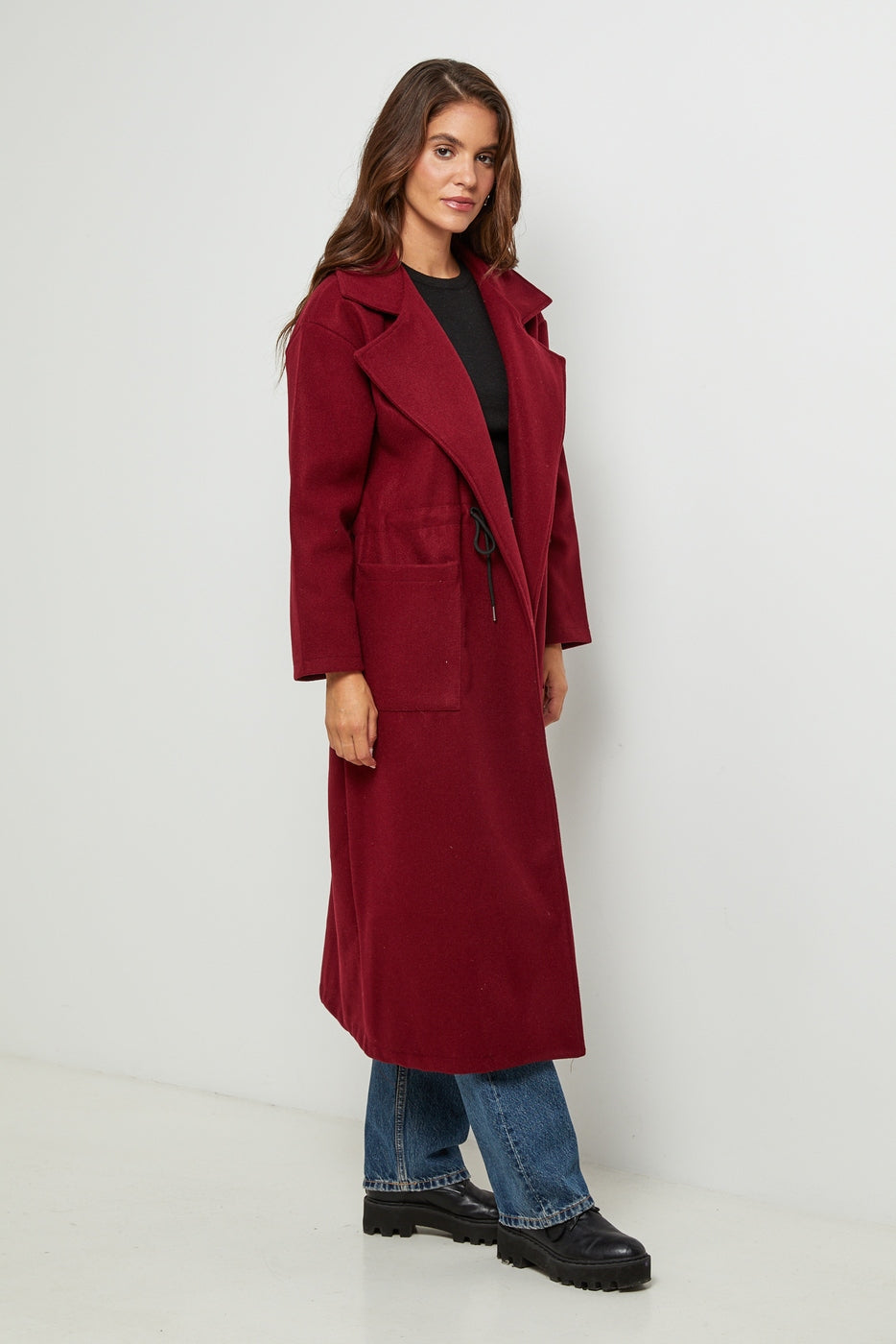 Manteau 99876 - Bordeaux