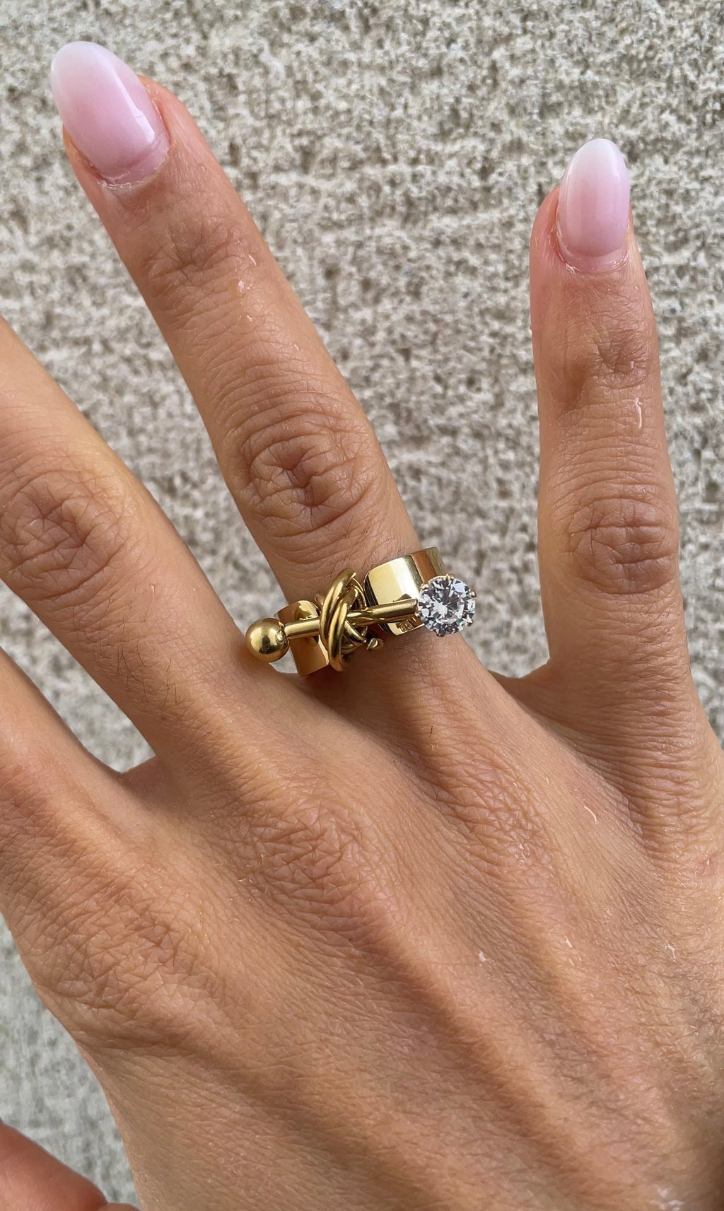 Bague Piercing