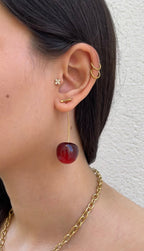 Boucles D'Oreilles Big Cherry
