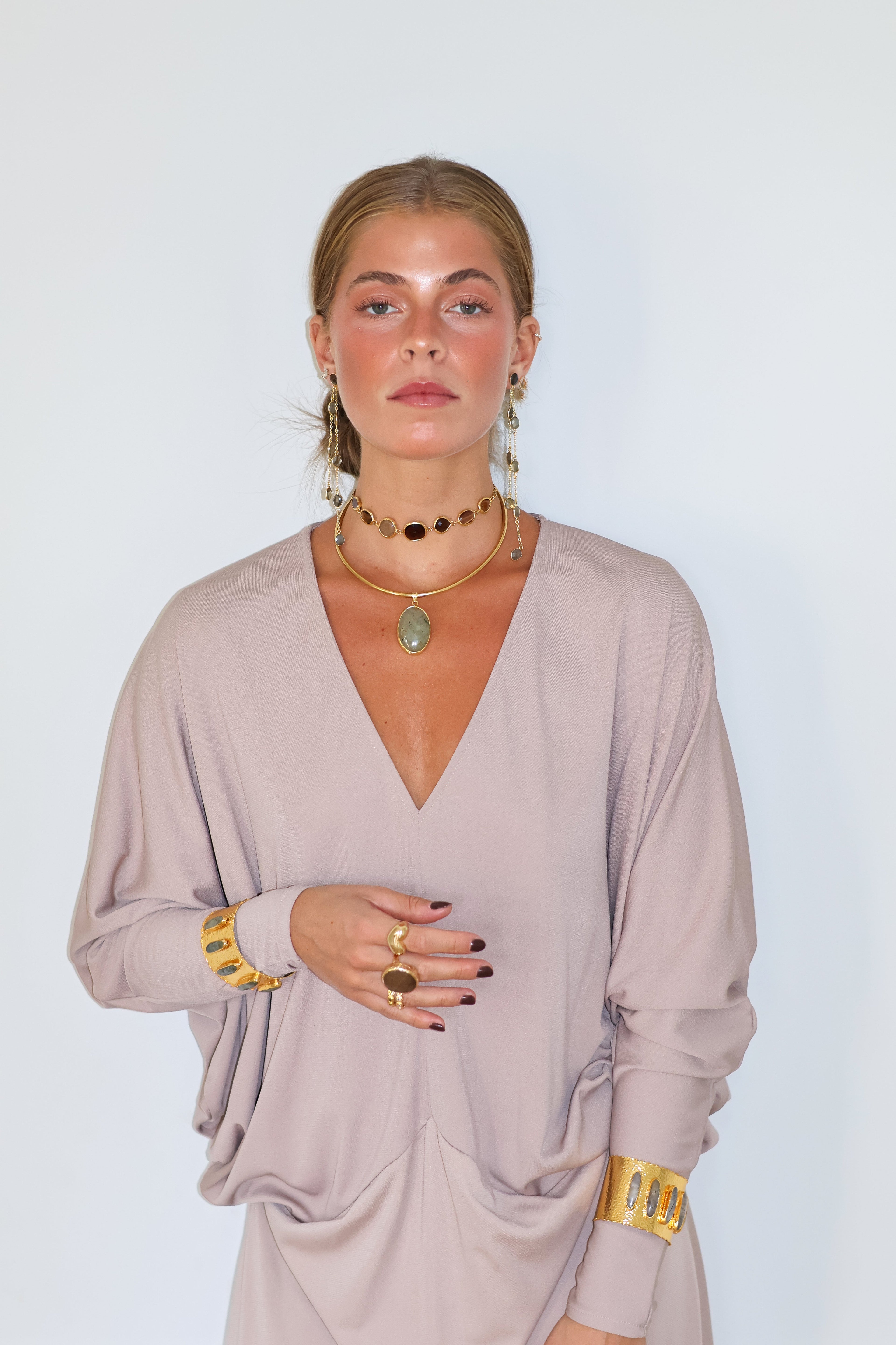 Chocker Amuleto Verde