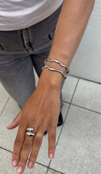 Bracelet Wave Bangle