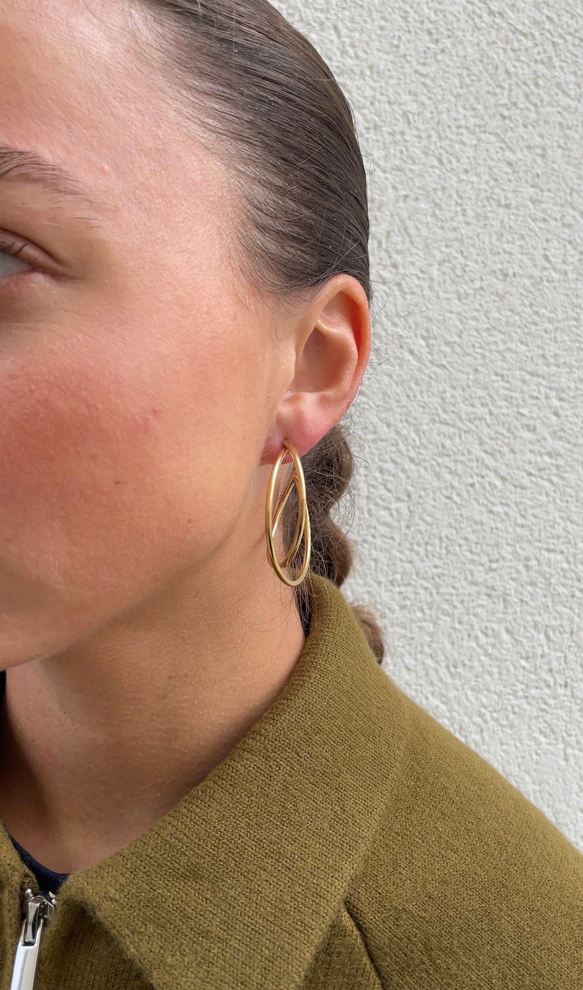 Boucles D'Oreilles Double