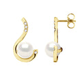 Boucles D'Oreilles Prestige - Diamants 0,08 Cts (2x(4x0,01 Cts) - Qualité Hsi)