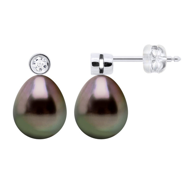Boucles D'Oreilles Prestige -Diamants 0,02 Cts