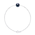Bracelet Perle Ronde 8-9 Mm - Chaine Vénitienne - Or 375 - Levallois