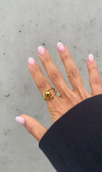 Bague Pearl Grunge