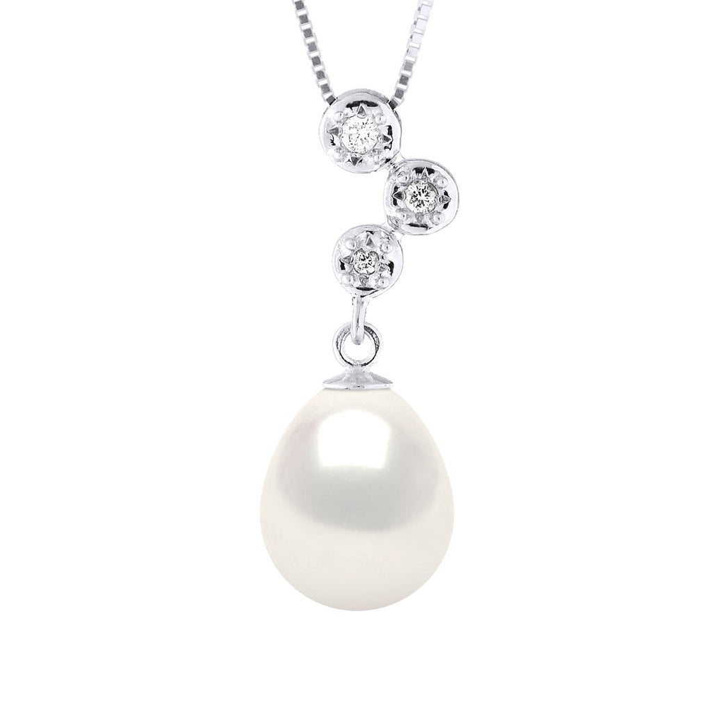 Collier Joaillerie Diamants 0,06 Cts