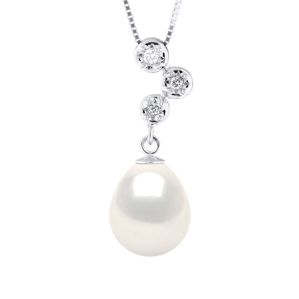 Collier Joaillerie Diamants 0,06 Cts