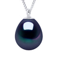 Collier Véritable Perle De Culture D'Eau Douce Poire 9-10 Mm