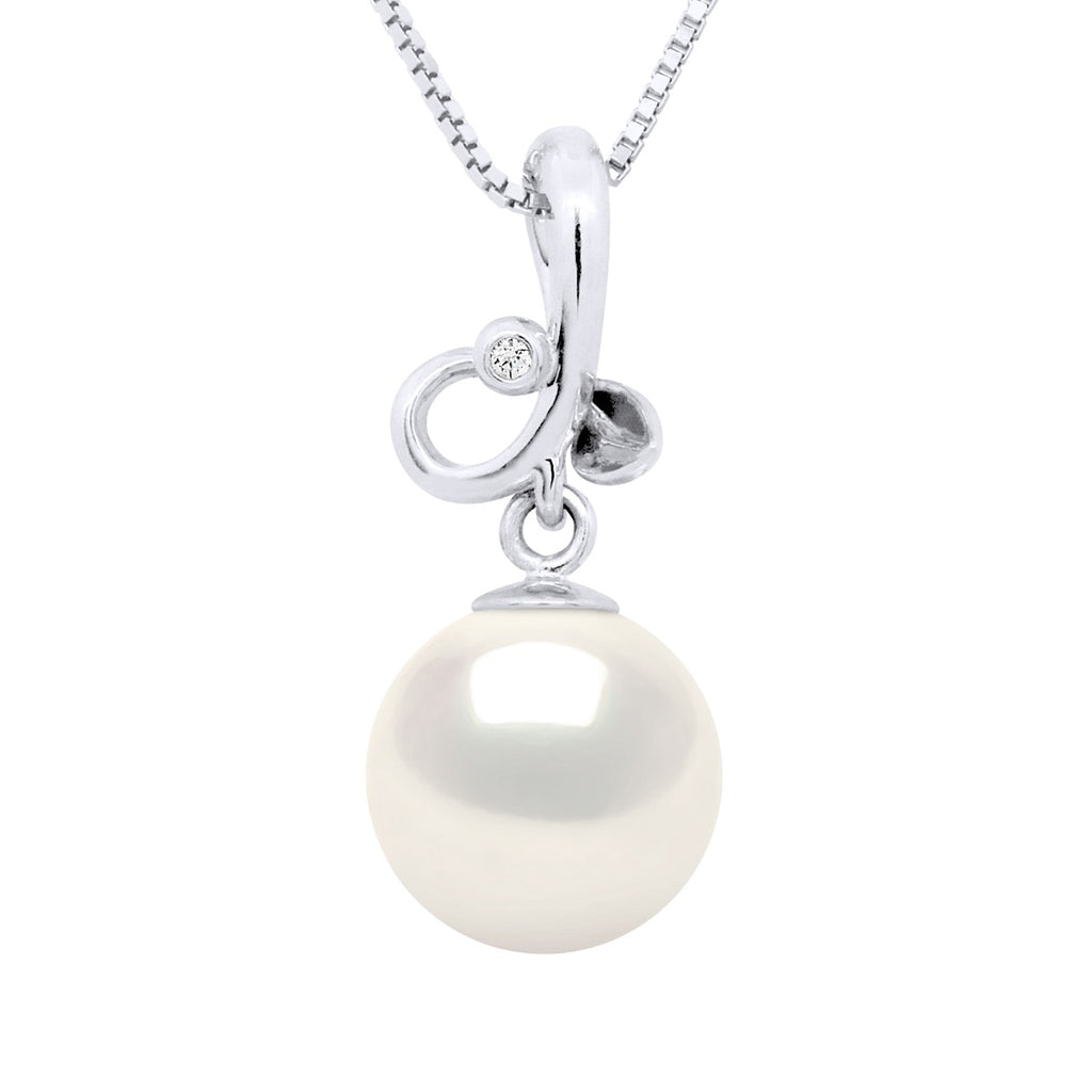 Pendentif Triple Noeud Or Jaune Diamant 0,010 Cts