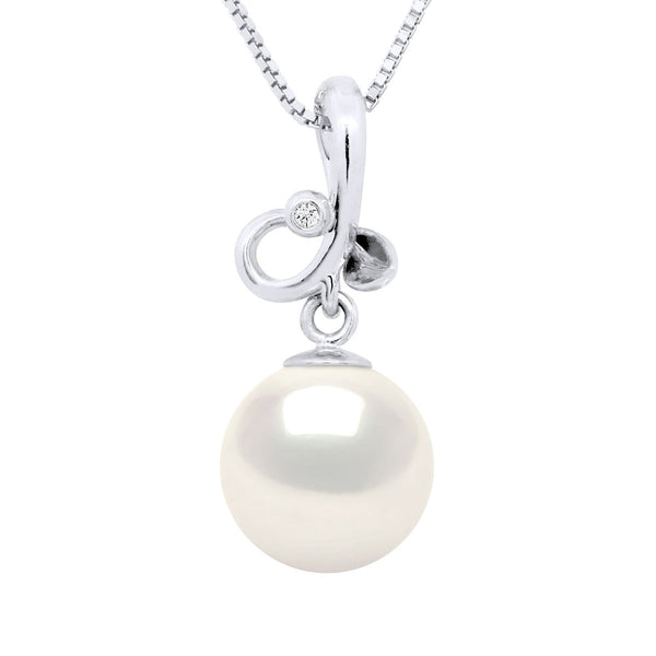 Pendentif Triple Noeud Or Jaune Diamant 0,010 Cts