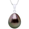 Pendentif Perle De Tahiti Poire 11-12 Mm - Or 375 - Nehenehe