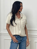 Gilet Mila - Ecru