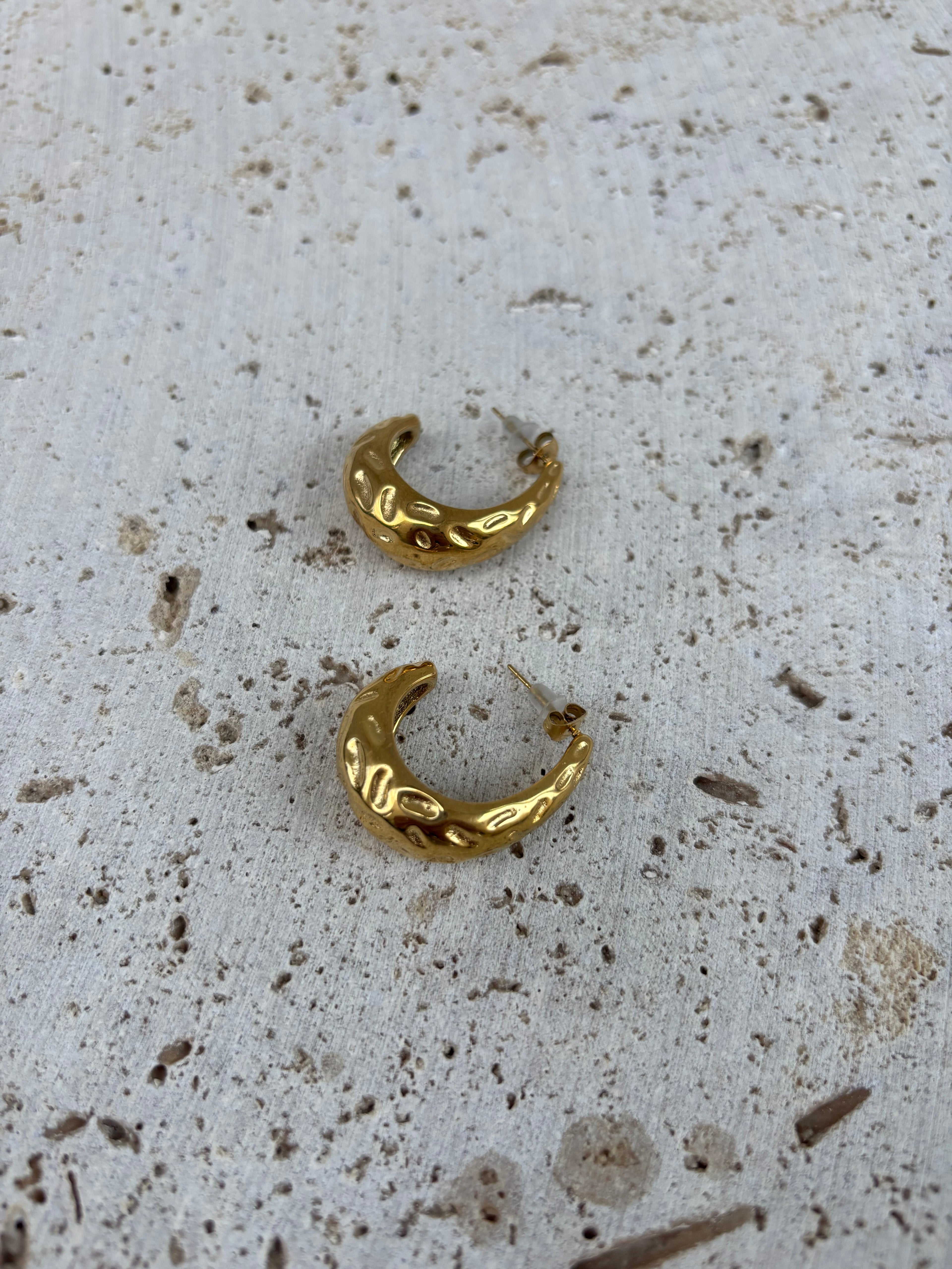 Boucles D'Oreilles Textured Parisian
