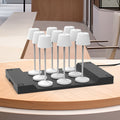 Emily - Lampe De Table Sans Fil - Acier - Blanc