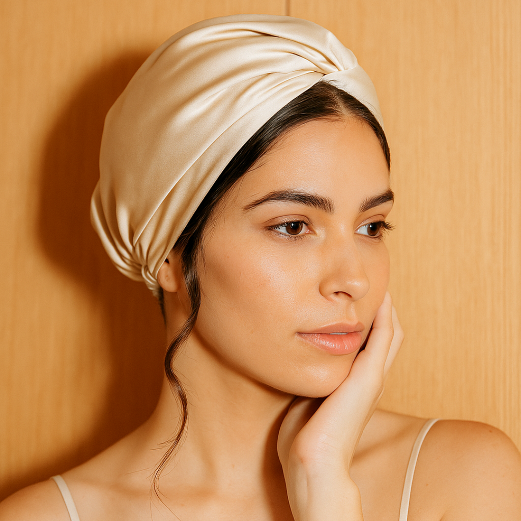 Le Turban En Soie - Sand