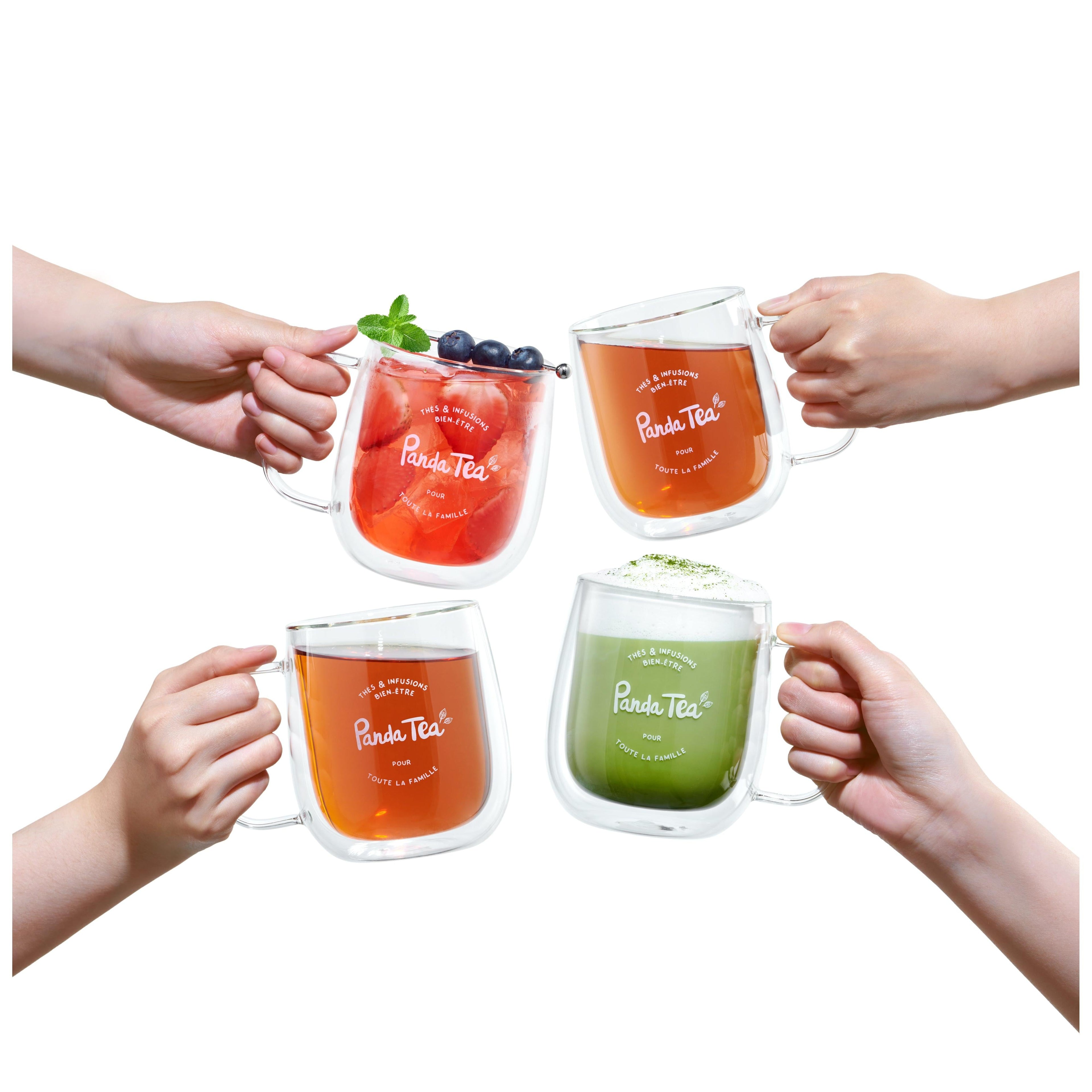 Tasse En Verre À Double Paroi - 350 Ml