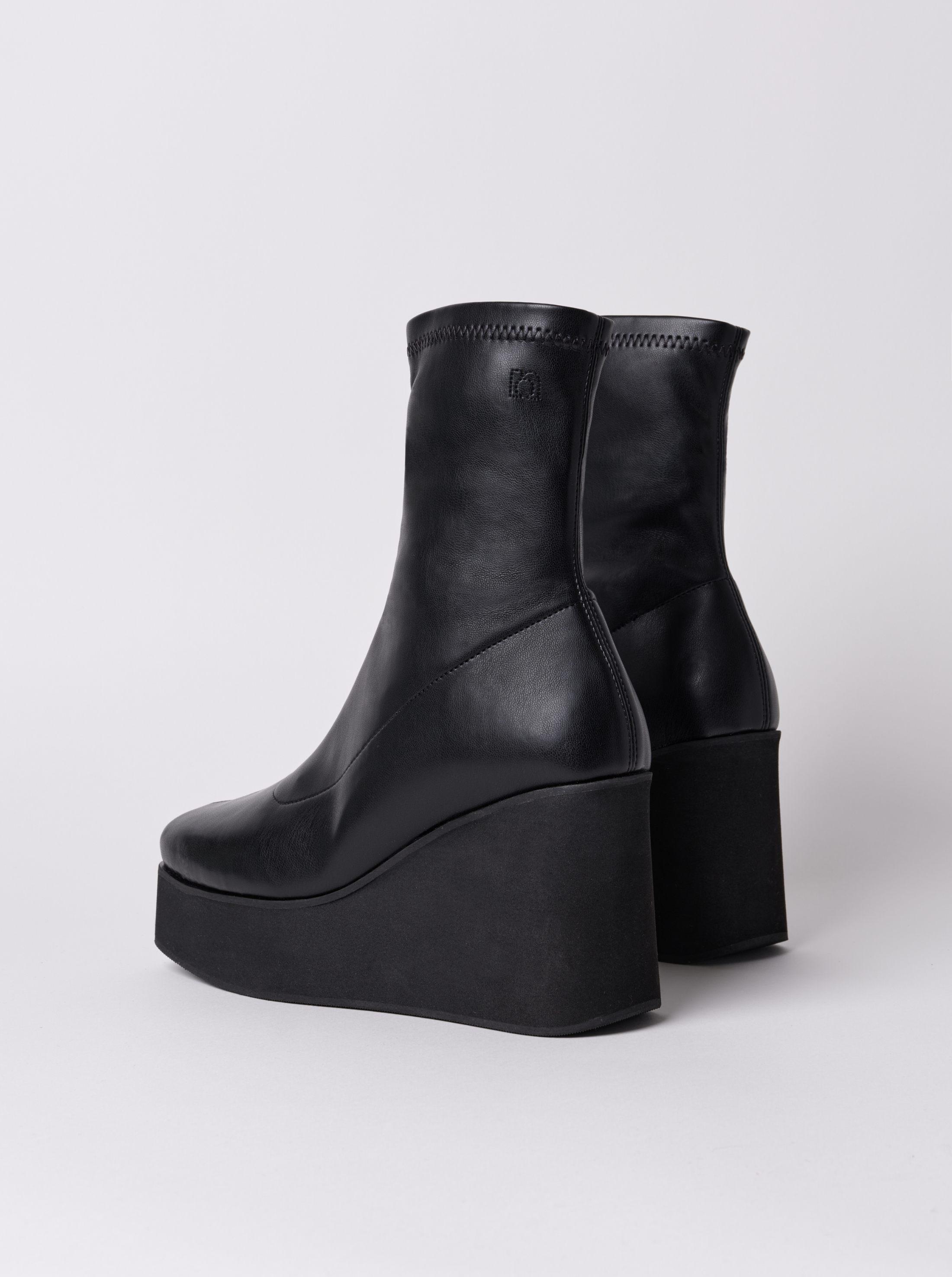 Bottines Wedgie Stretch à Talons