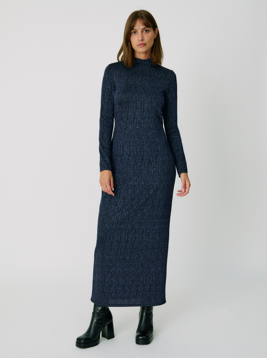 Robe Sparkle Blue Robe Longue