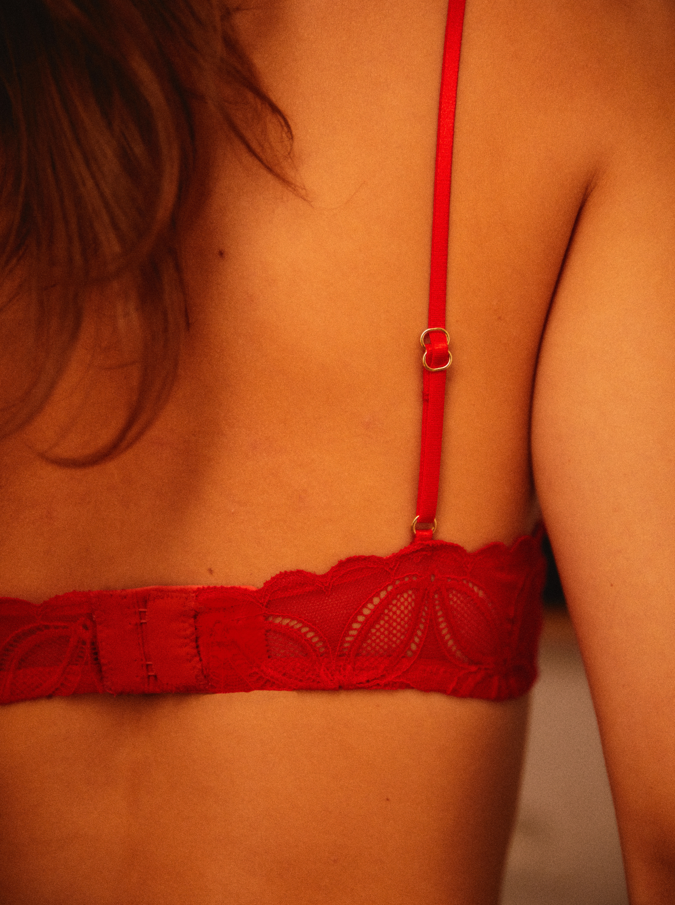 Brassière Red Rosace