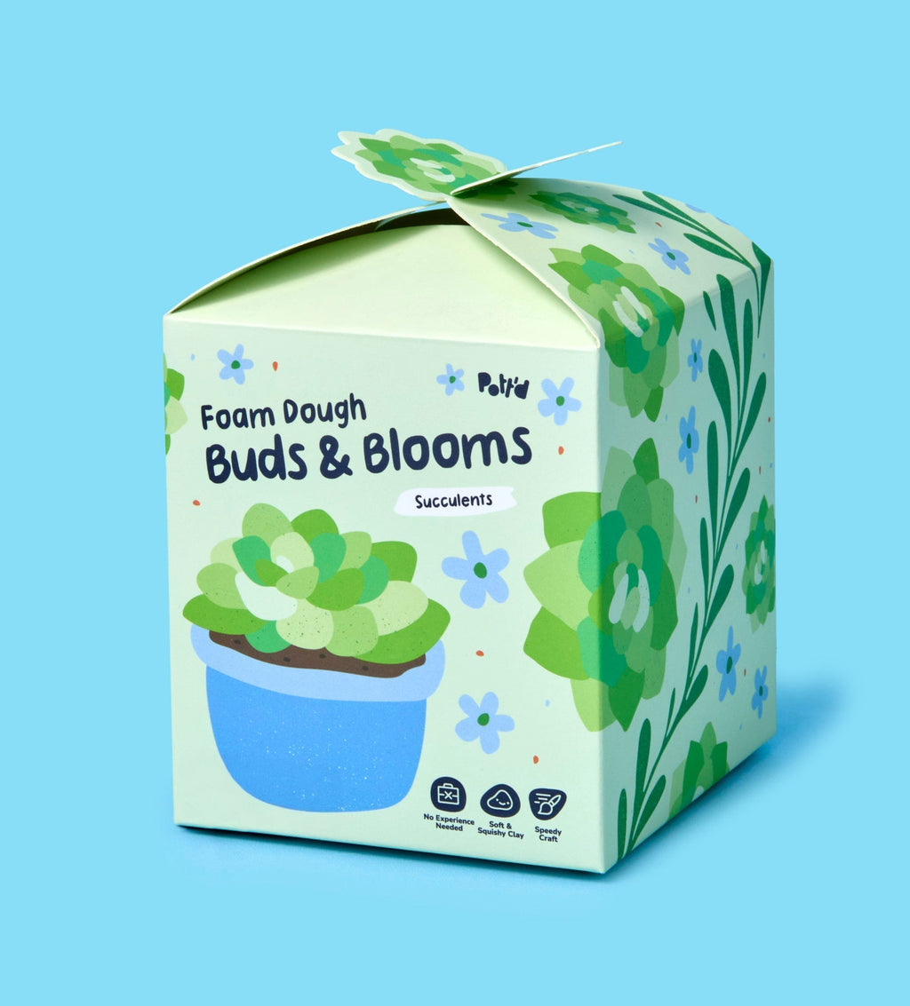 Pâte À Modeler - Bourgeons & Fleurs : Succulentes