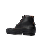 Baskets Maison Margiela Leather High-Top - Black - Homme