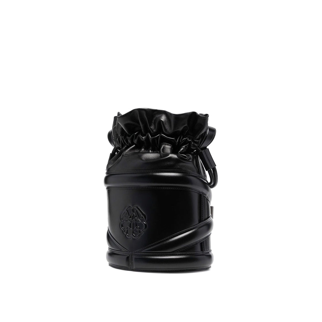 Alexander Mcqueen The Curve Bucket Bag - Black - Femme