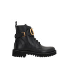 Bottes Valentino Garavani Vlogo Ankle - Black - Femme