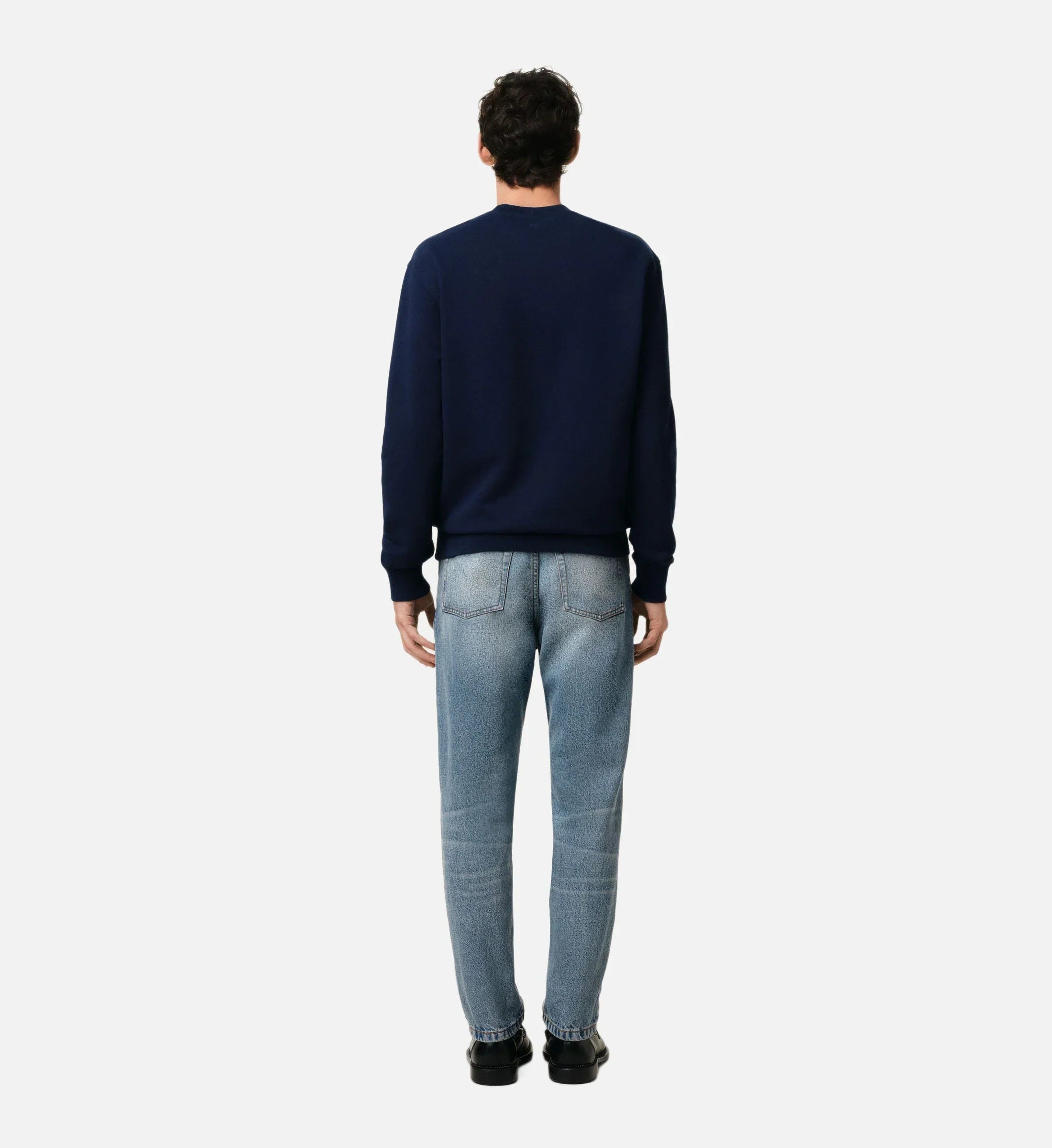 Ami Paris - Sweatshirt Ami De Coeur – Bleu Marine Rouge