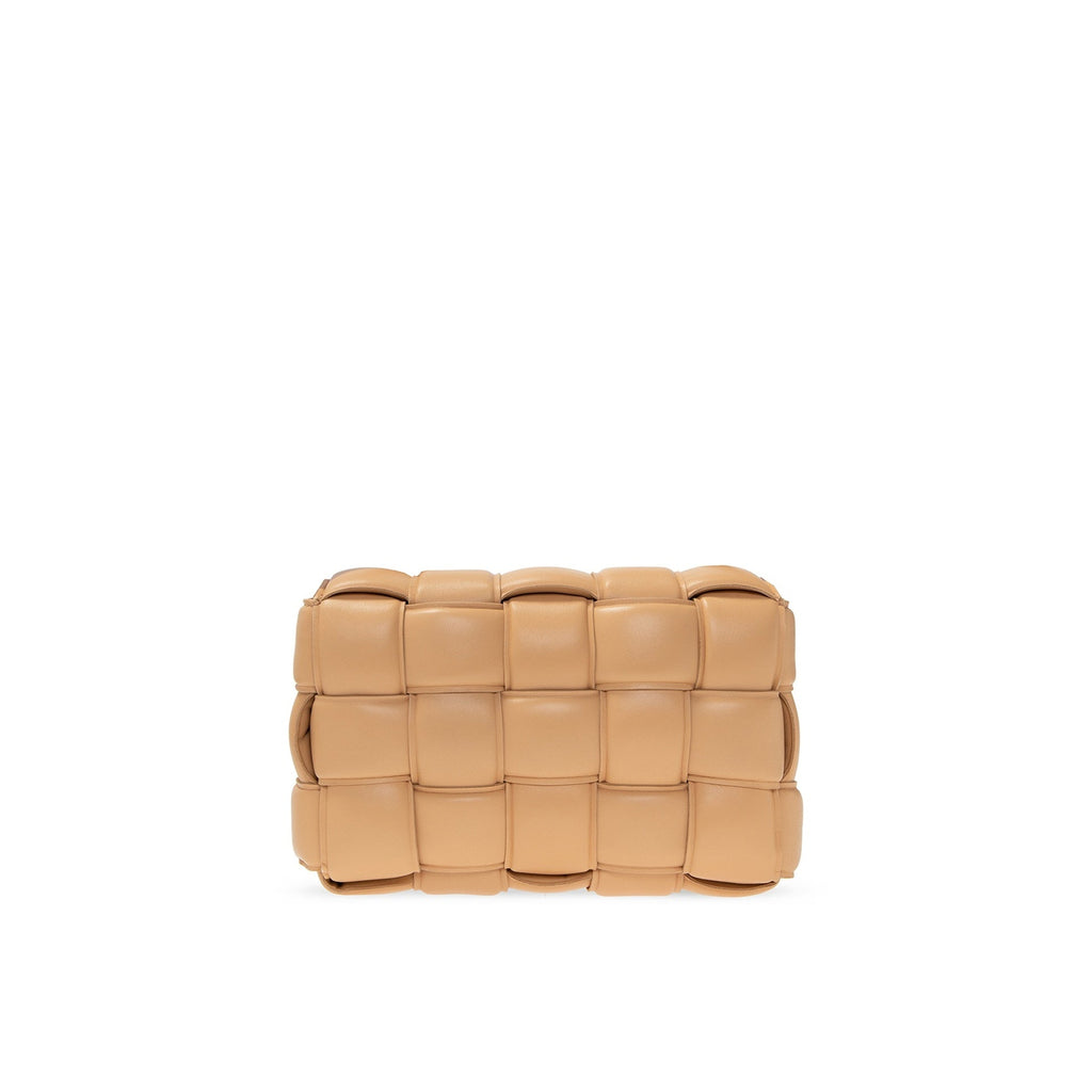 Bottega Veneta Padded Cassette Shoulder Bag - Beige - Femme