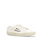 Baskets Saint Laurent Court Classic - Cream - Femme