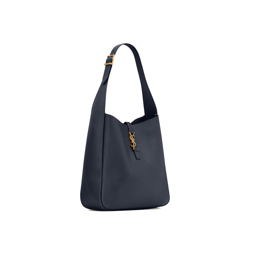 Saint Laurent - Le 5A7 Large Ysl Shoulder Hobo Bag - Black