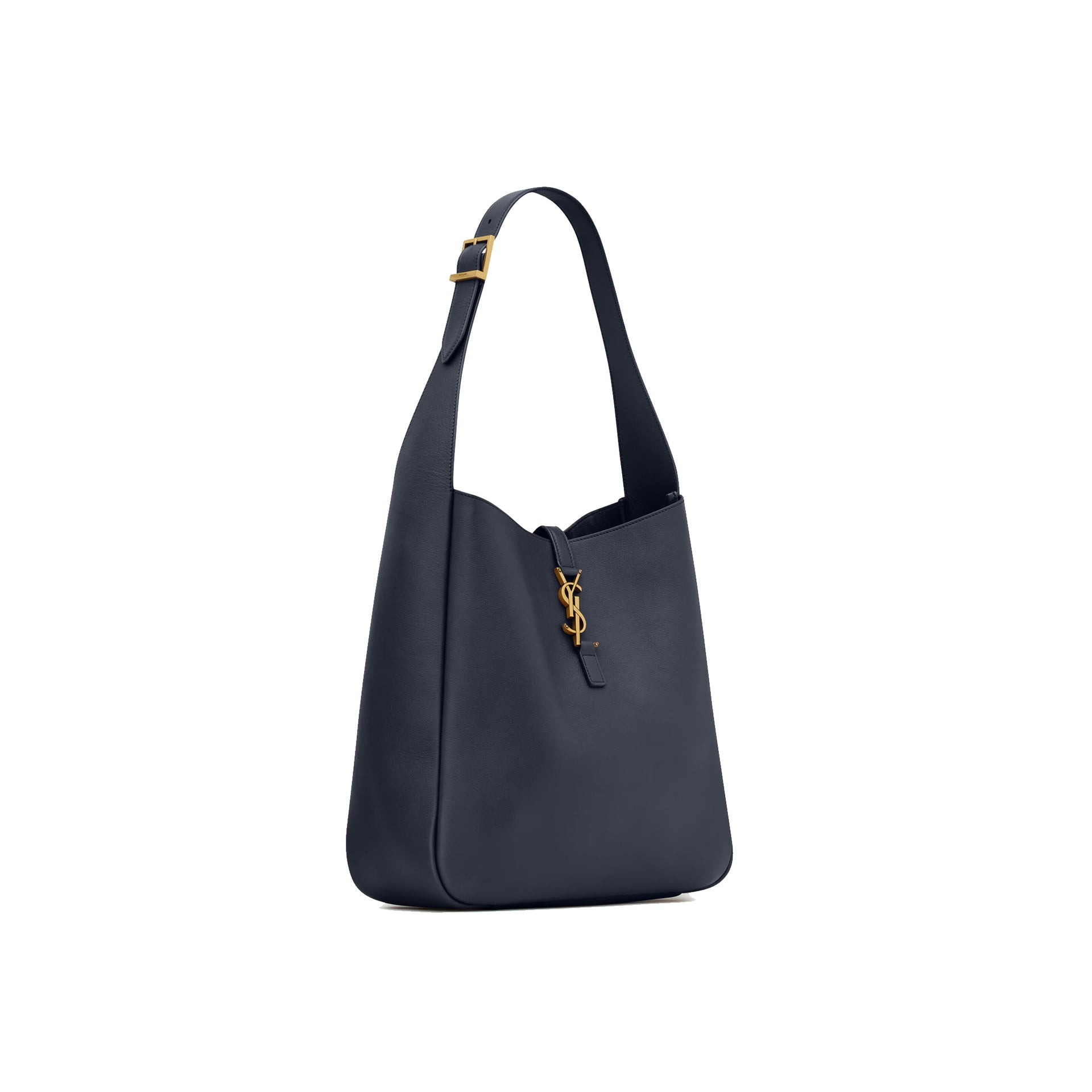 Saint Laurent - Le 5A7 Large Ysl Shoulder Hobo Bag - Black