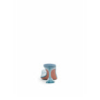 Mules - Amina Muaddi Lupita Glass Pvc Denim - Blue