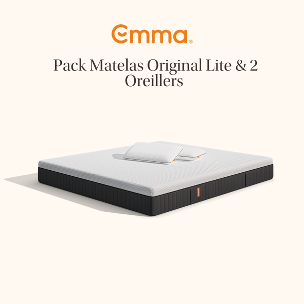 Pack - Matelas Original Lite + Oreiller(s) Microfibre Nuage