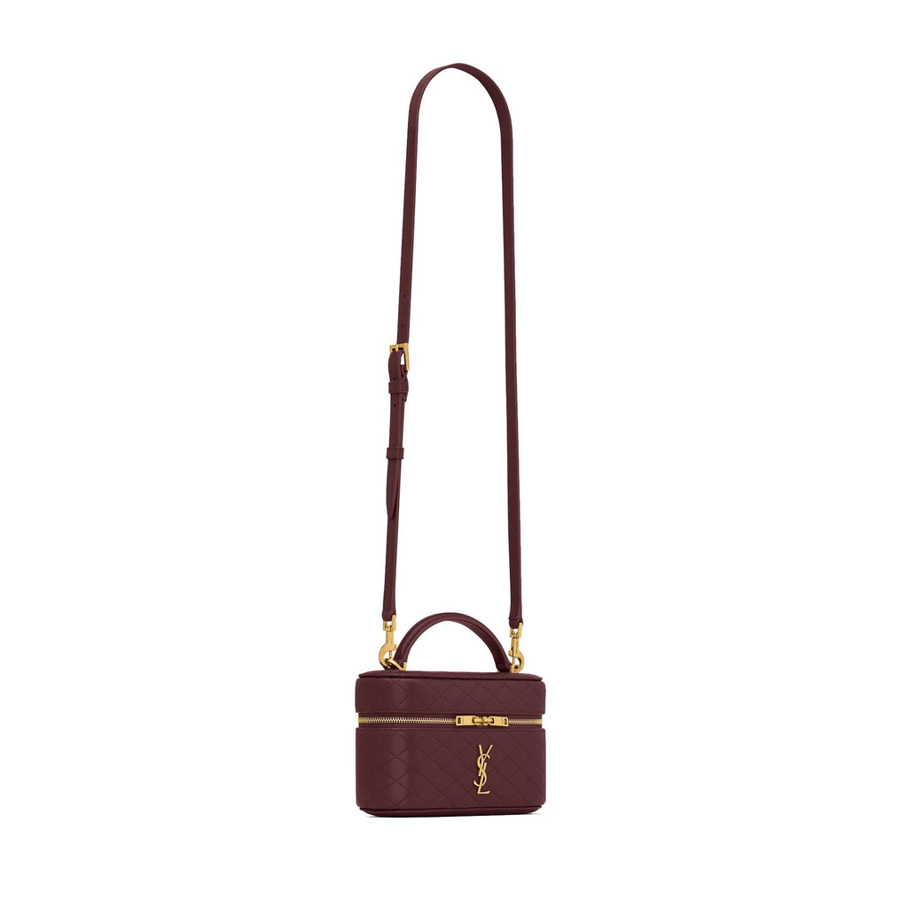 Saint Laurent - Sac Gaby Vanity - Femme - Bordeaux