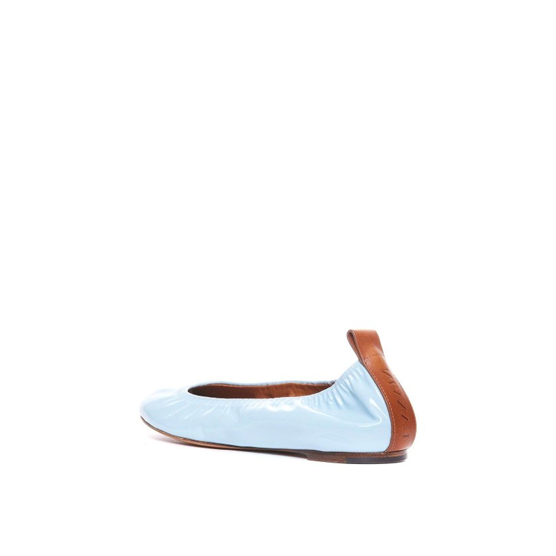 Ballerines Lanvin Leather - Blue - Femme