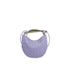 Bottega Veneta Mini Sardine Leather Crossbody Bag - Lilac - Femme