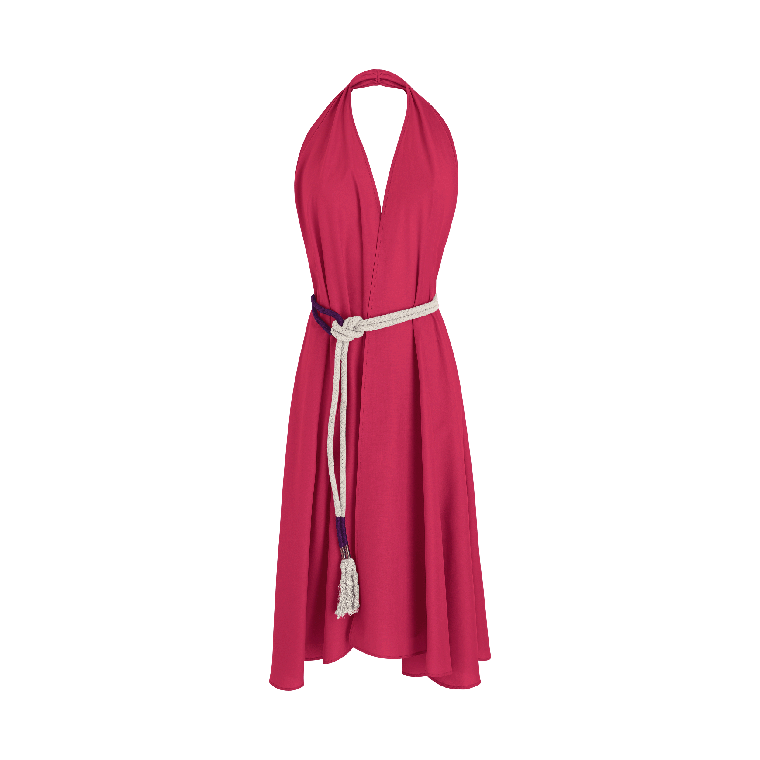 Robe Paréo Malin Mi-Long Aline - Camelia