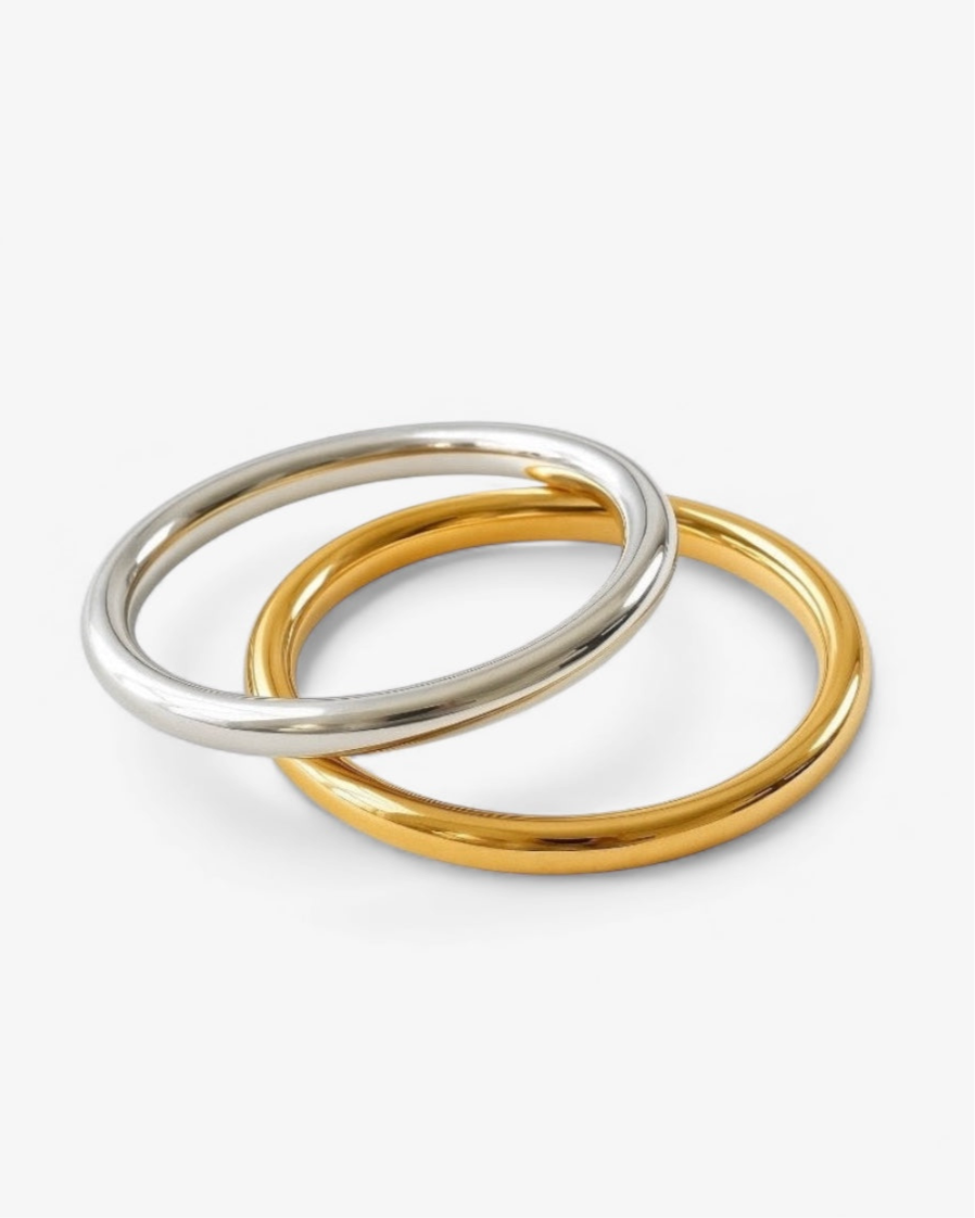 Lot De 2 Bracelets Rigides