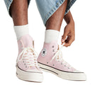 Baskets Femme Converse Chuck 70 Hi - Rose, Blanc