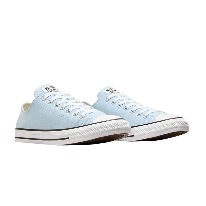 Baskets Femme Converse All Star Canvas Ox - Bleu Ciel, Blanc