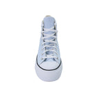 Baskets Femme Converse Hi All Star Lift - Bleu Ciel, Blanc, Noir